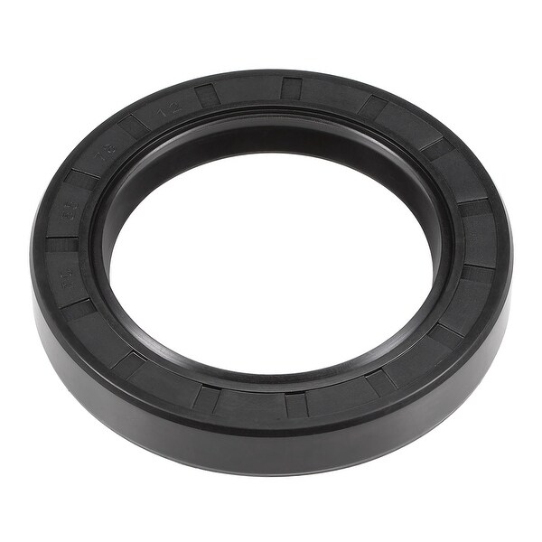 Oil Seal, TC 55mm x 78mm x 12mm, Nitrile Rubber Cover Double Lip - 55mmx78mmx12mm