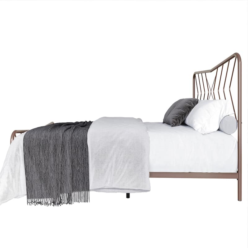 Clayfell Fargo Metal Bed