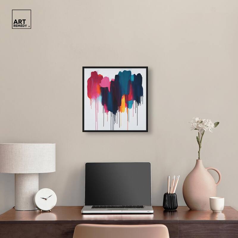 Glacier Color Glide Canvas by Art Remedy