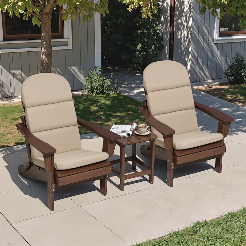 Crestlive Products Outdoor Adirondack Chair Cushion Patio Chair Pad