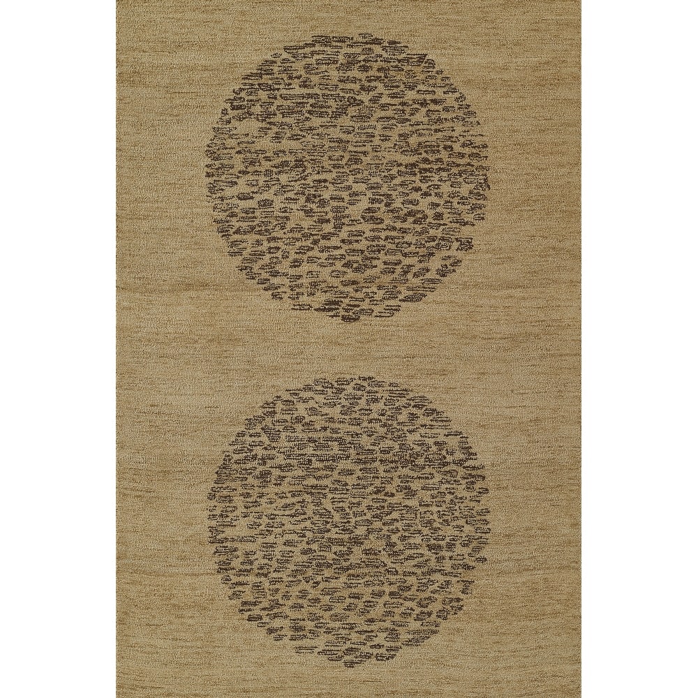 Momeni Teppe Hand Tufted Wool Geometric Area Rug