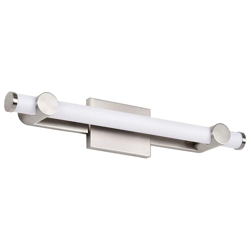 Bowman 24 Inch LED Vanity Brushed Nickel Acrylic Lens - Brushed Nickel