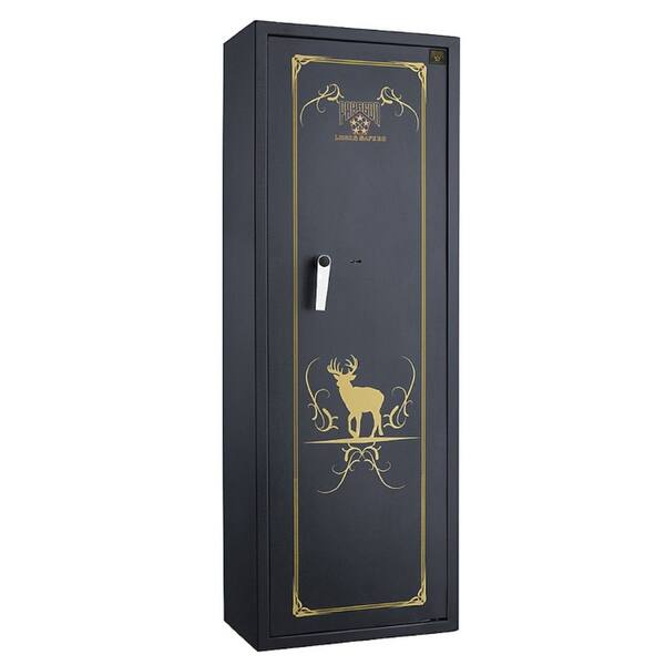 Shop 8 Rifle Safe 5 4 Cf Cabinet Gun 18 Gauge Steel Lock Firearms Paragon Lock Safe Overstock 27485664