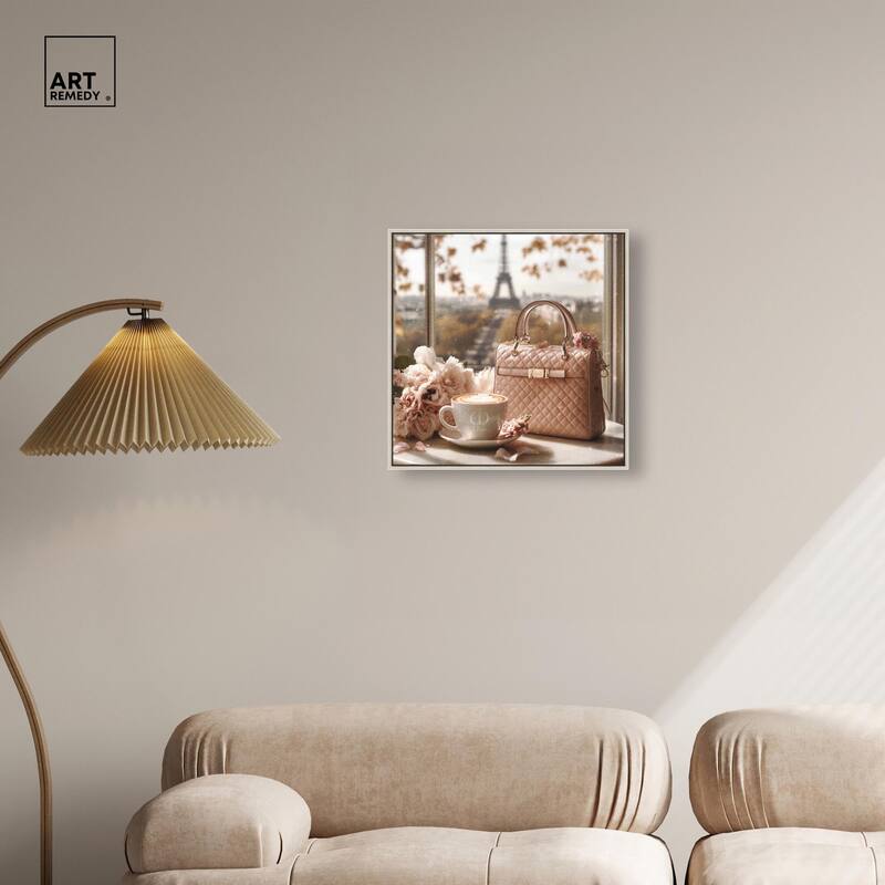 Glam by the Window Paris Canvas by Art Remedy