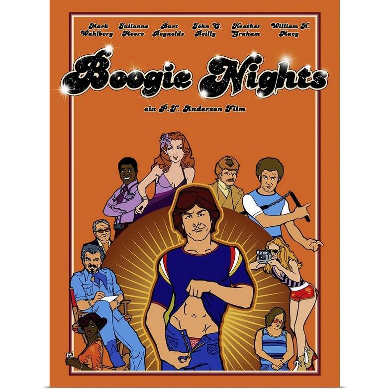"Boogie Nights (1997)" Poster Print - Multi