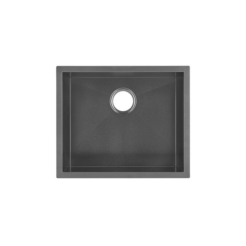 Tourner 21 x 18 Stainless Steel, Single Basin, Undermount Kitchen Sink