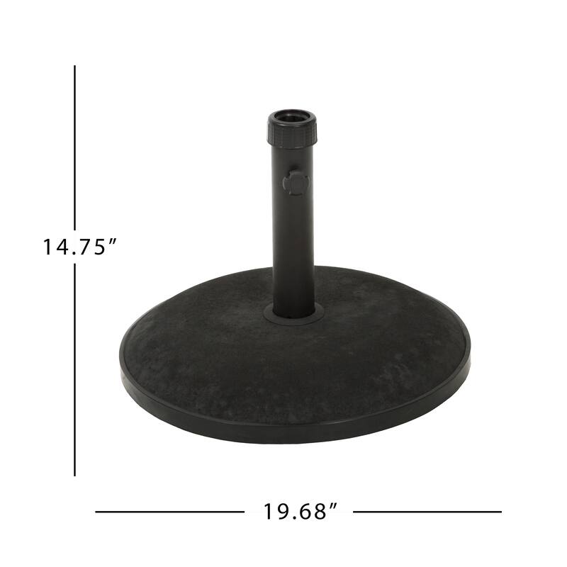 Roomfitters Square/Round 55 lbs Umbrella Base, Heavy-Duty Patio Umbrella Holder