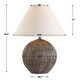 preview thumbnail 5 of 6, Uttermost Sayre Dark Brown Table Lamp - N/A