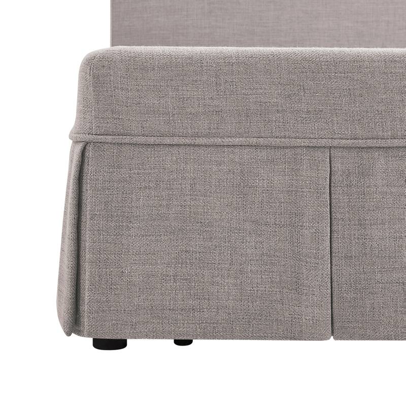 Canton Upholstered Queen Size Storage Bed