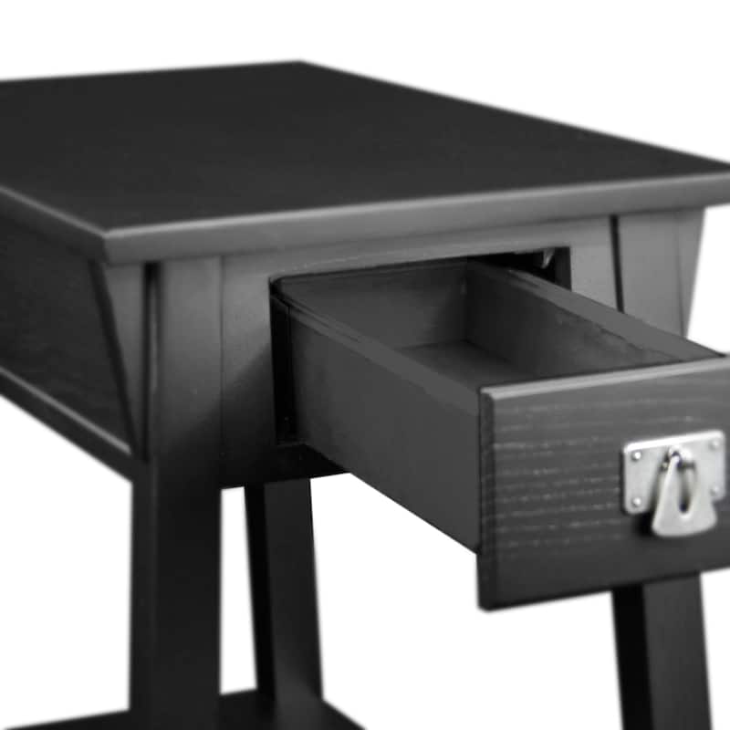 Leick Home Mission End Table with Drawer