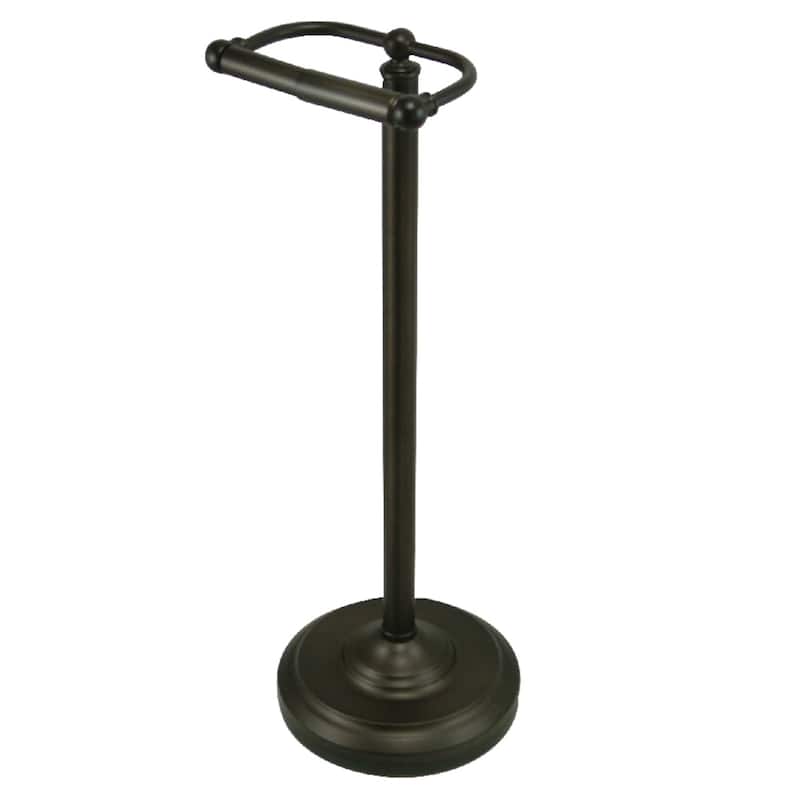 Vintage Freestanding Toilet Paper Holder - Oil Rubbed bronze - Oil Rubbed bronze