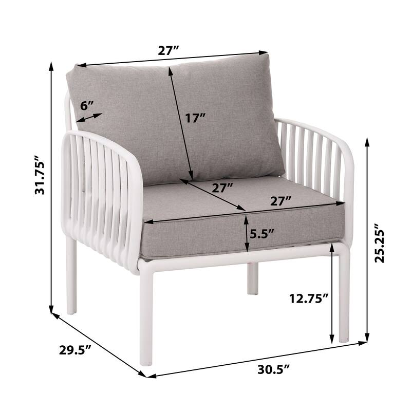 9 Piece Outdoor Sectional Furniture Set, Patio Conversation Sets with Two Square Coffee Table and Thick Cushion Deep Seat