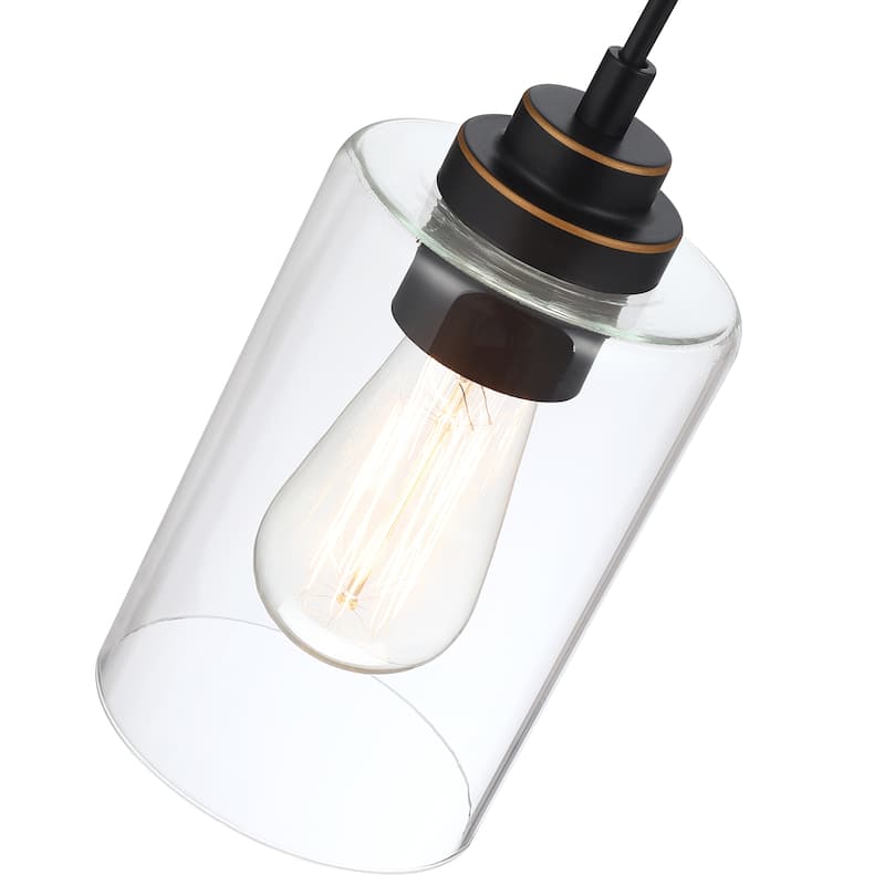 1-Light Pendant - Oil Rubbed Bronze - 4.33"x69.72"