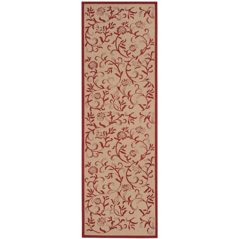 Martha Stewart by SAFAVIEH Swirling Garden Waterproof Rug