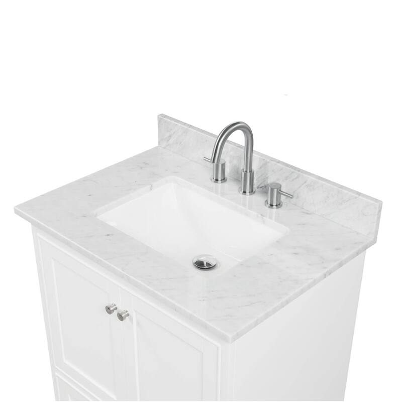 Blossom Copenhagen 30" Bathroom Vanity with Marble Top & Ceramic Sink