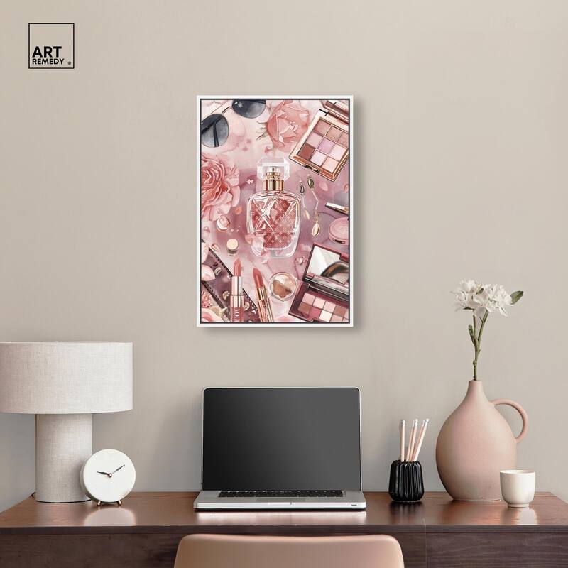 Glam Sparkle Lay Out II Canvas by Art Remedy