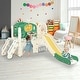preview thumbnail 4 of 19, Freestanding Castle Climbing Crawling Playhouse with Slide
