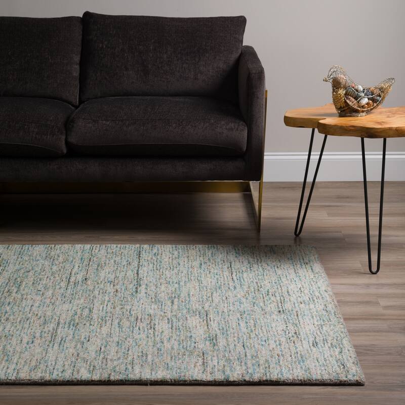 Addison Mission Multi Solid Tone Wool Blend Area Rug