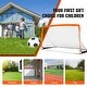 preview thumbnail 8 of 12, Portable Soccer Goal All-Weather Indoor Outdoor Soccer Goals with Carry Bag