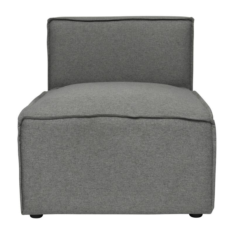 Contemporary Modular Sectional Sofa Armless Middle Chair