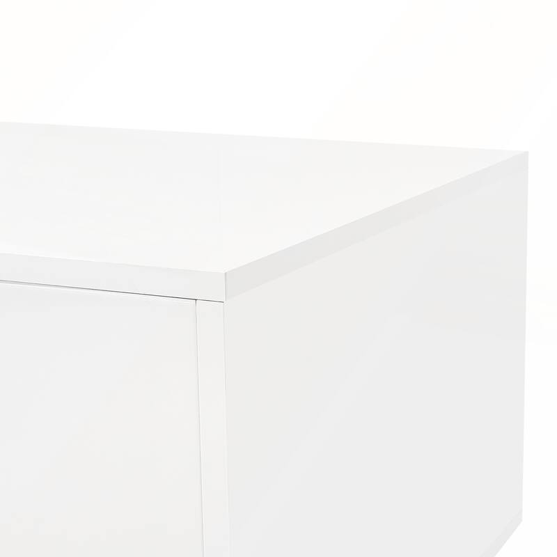 Modern High Glossy Rectangle Coffee Table