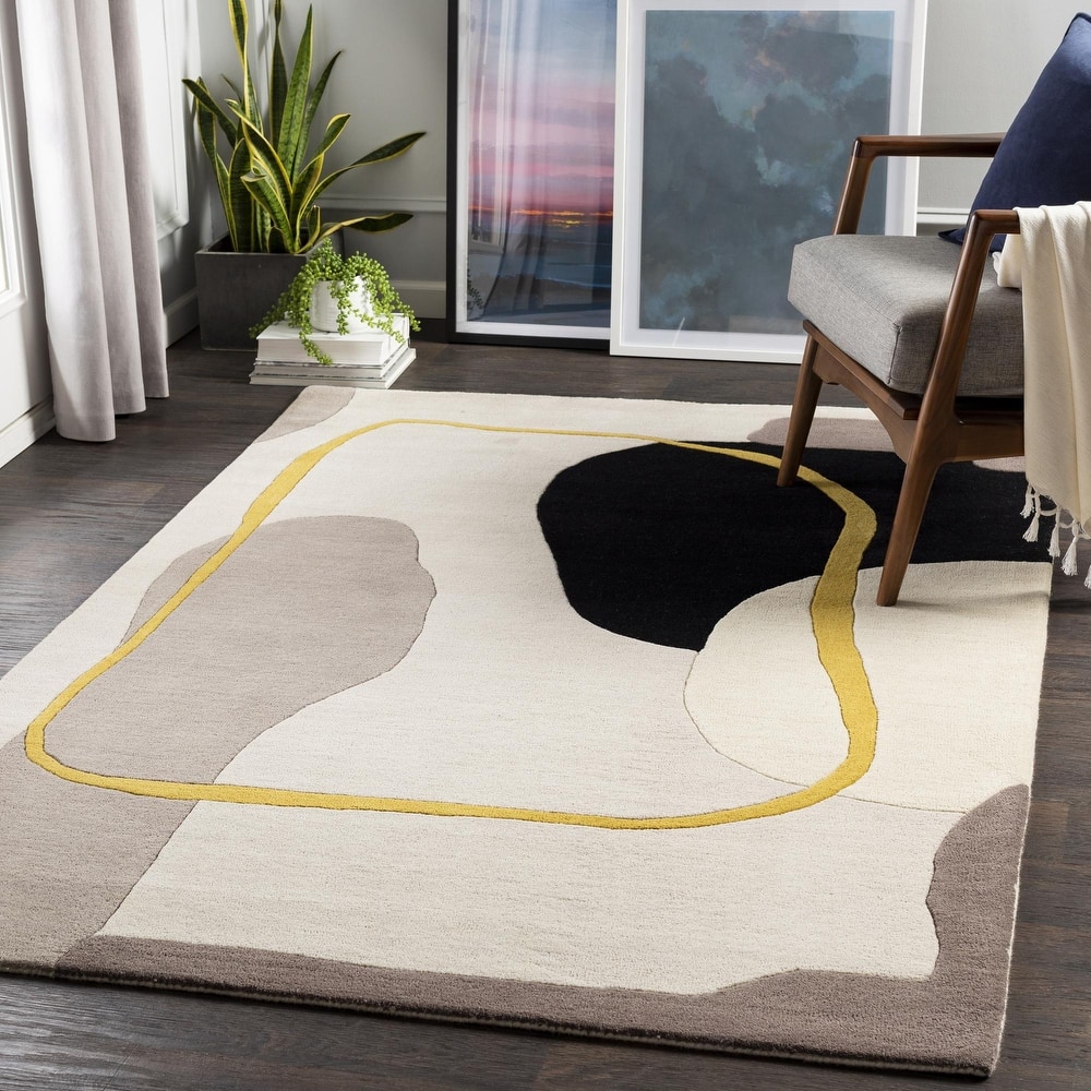 Livabliss Queens Minimalist Abstract Area Rug