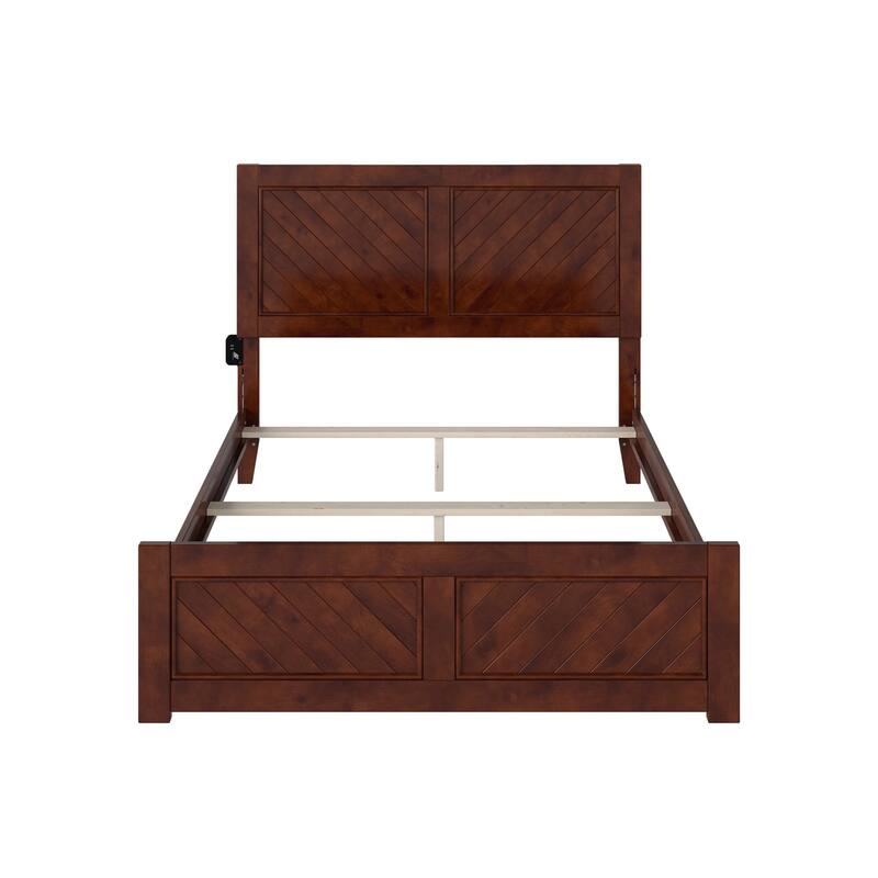 Canyon Foundation Bed Frame with Matching Footboard