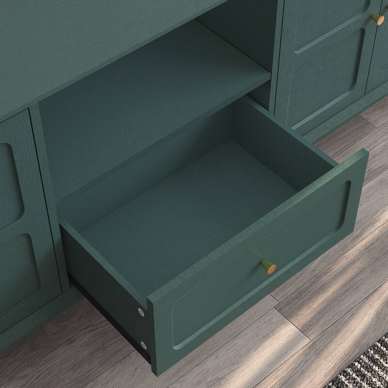 67" Mid-Century TV Stand for TVs up to 75"