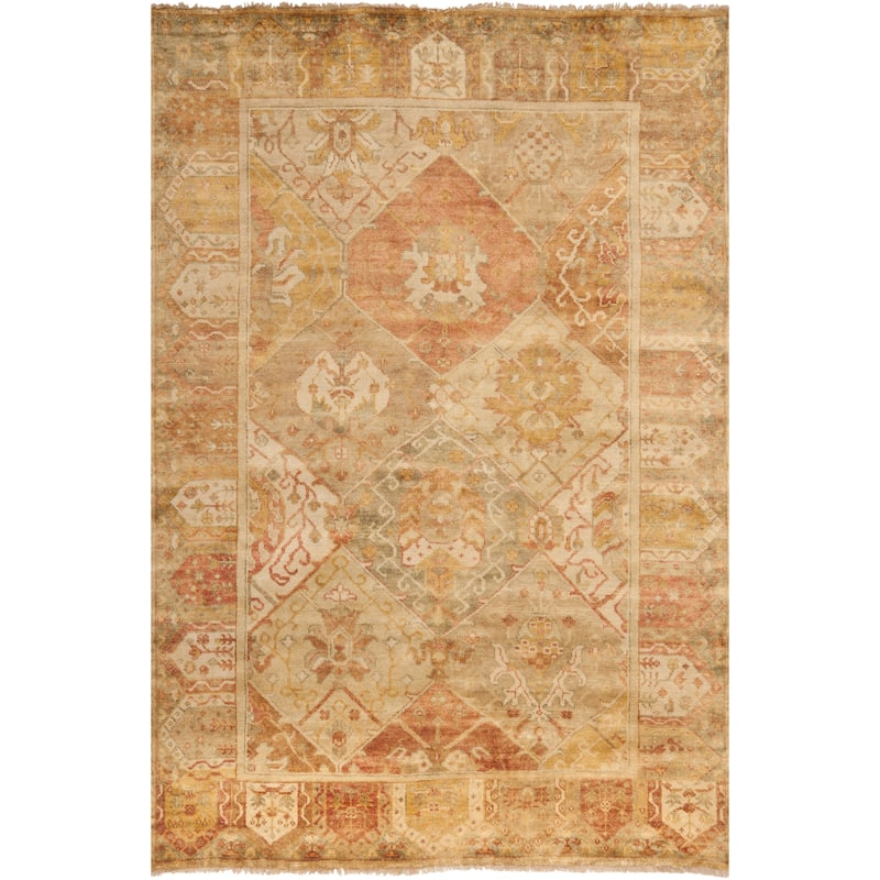 SAFAVIEH Couture Hand-knotted Oushak Duygu Traditional Oriental Wool Rug