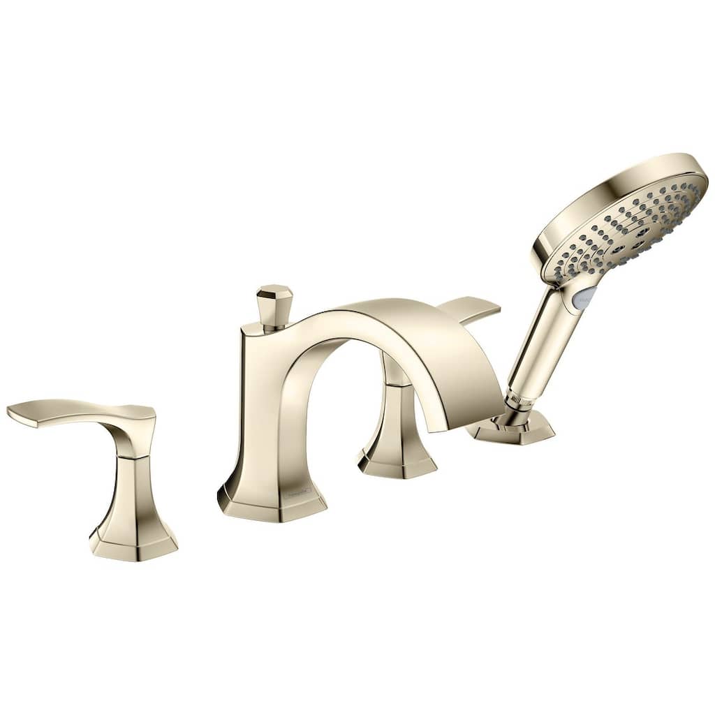 Hansgrohe Locarno Deck Mounted Roman Tub Filler with Hand Shower -