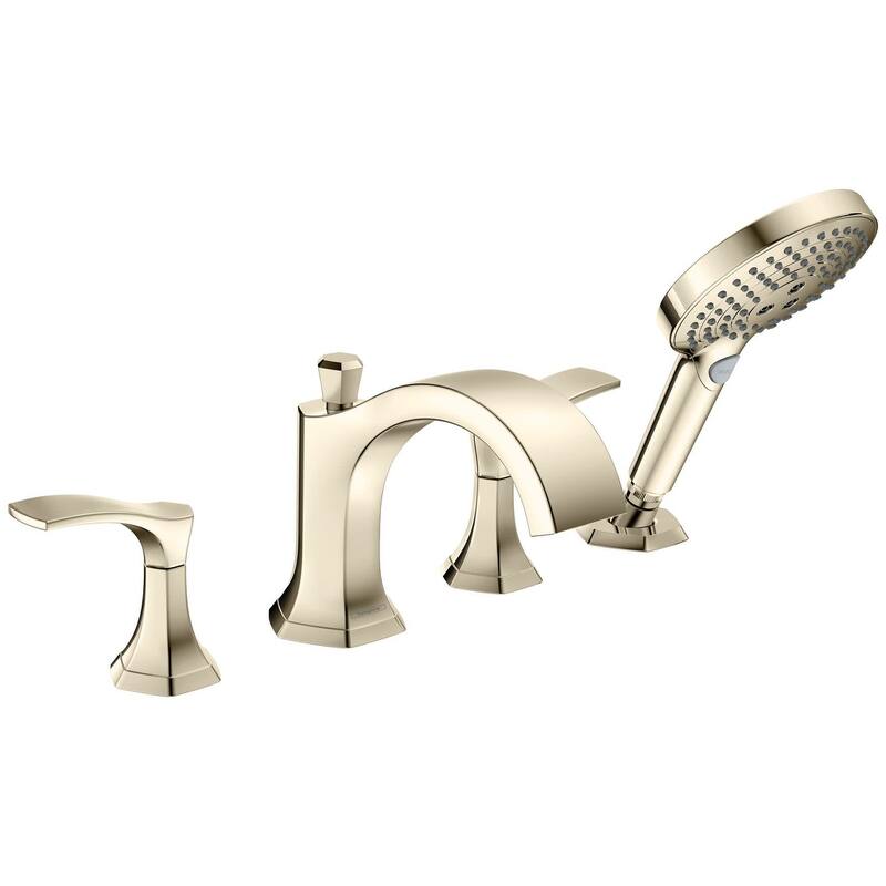 Hansgrohe Locarno Deck Mounted Roman Tub Filler with Hand Shower -