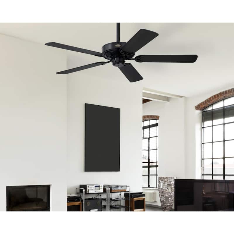 Westinghouse Lighting Contractor's Choice 52-Inch 5-Blade Black Indoor Ceiling Fan