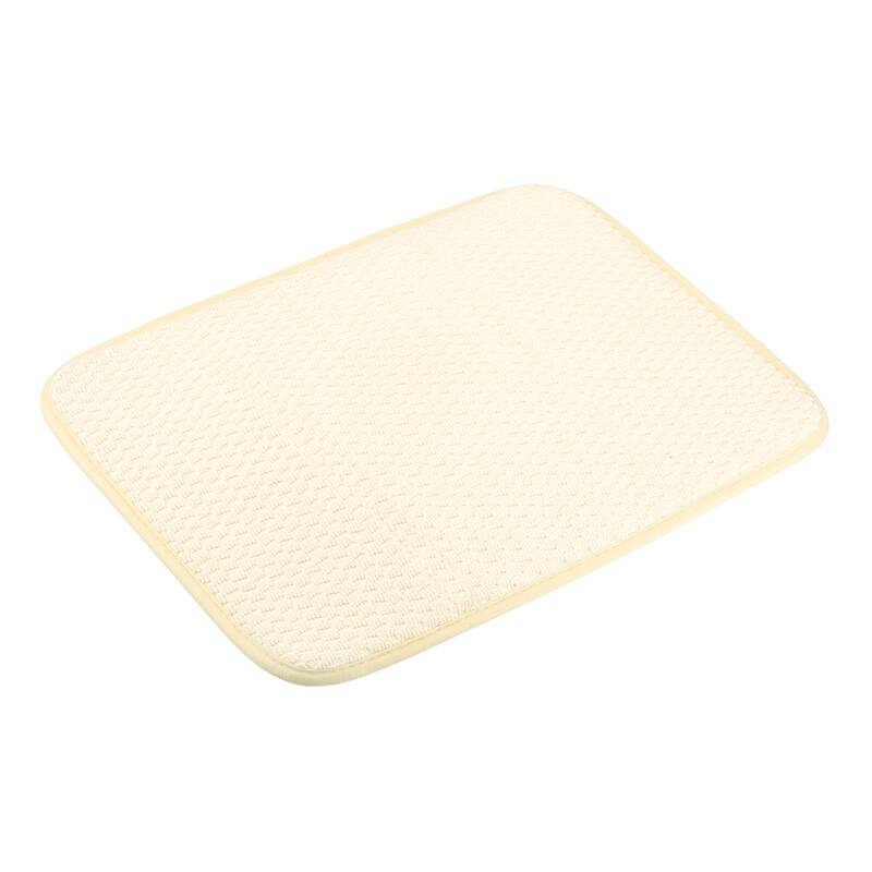 Dish Drying Mat, Microfiber Dish Draining Mat for Kitchen Countertop
