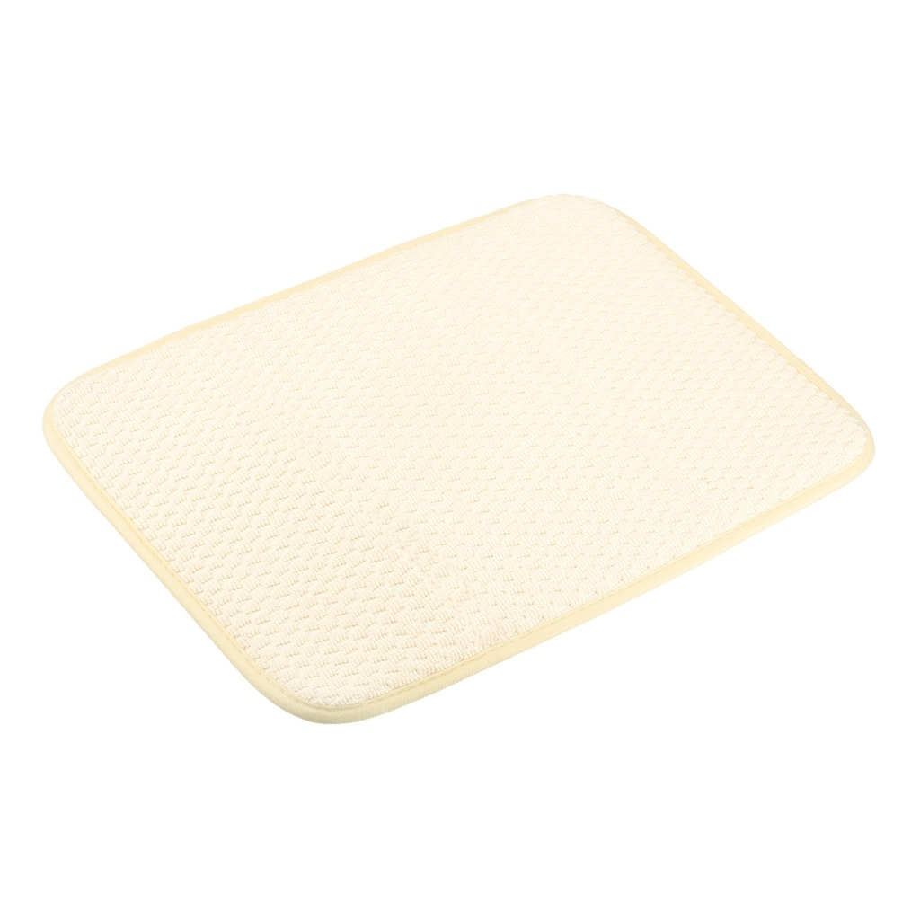 Dish Drying Mat, Microfiber Dish Draining Mat for Kitchen Countertop