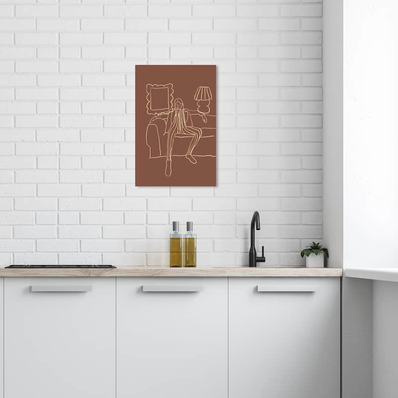 Wynwood Studio Canvas Success and Entrepreneurial Produce Mood Brown and Vanilla Modern & Contemporary Wall Art Canvas Print - 24 x 16