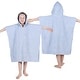 preview thumbnail 3 of 36, Superior Lyron Kids Cotton Terry Hooded Poncho Bath Towel