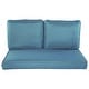preview thumbnail 25 of 163, Haven Way Universal Outdoor Deep Seat Loveseat Cushion Set