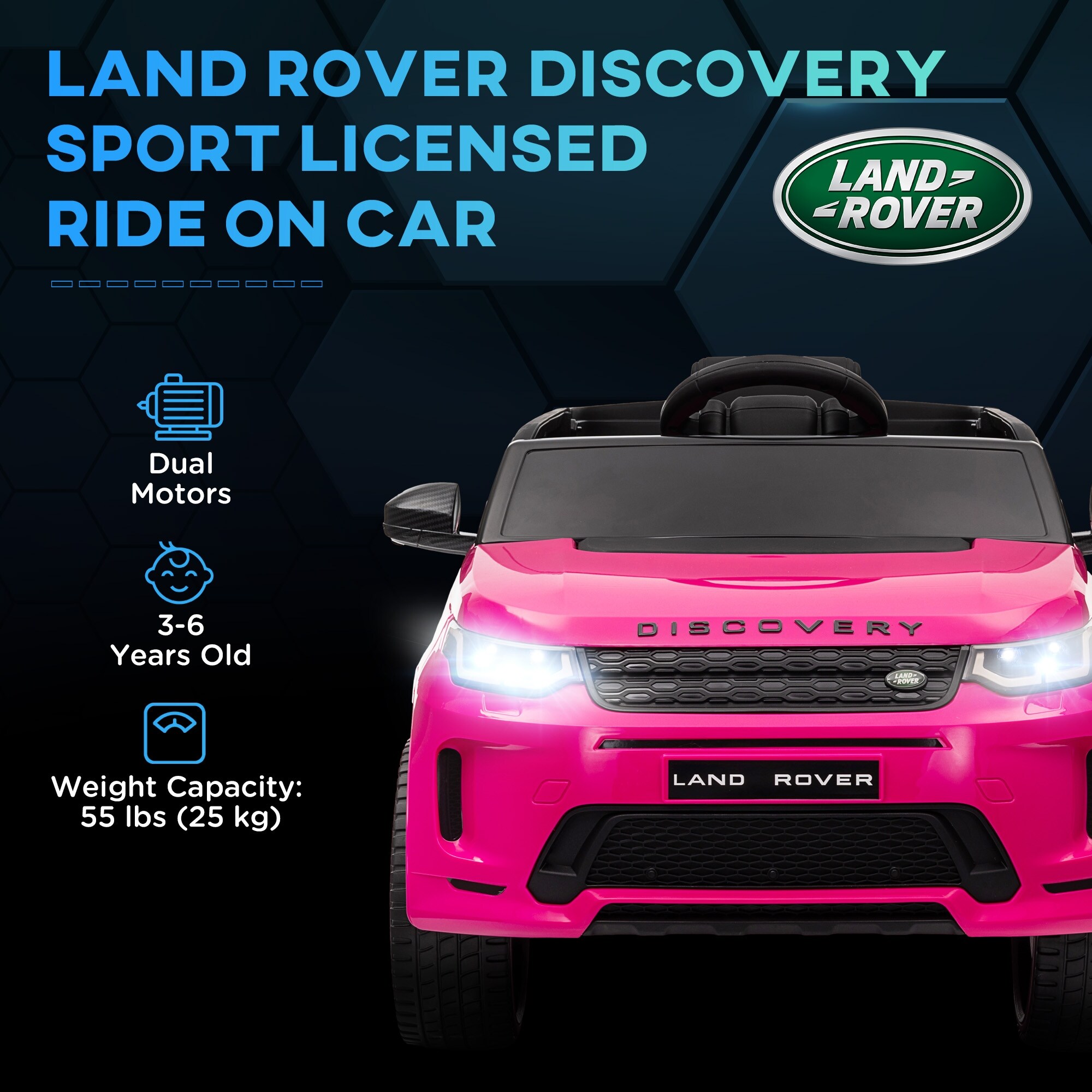 Battery powered land rover deals