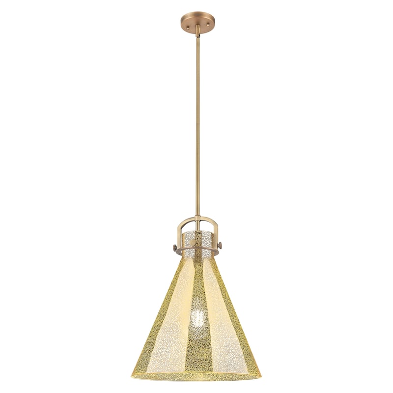 Innovations Lighting 410-1SL-G411-16ME Newton Cone 16" Wide Pendant