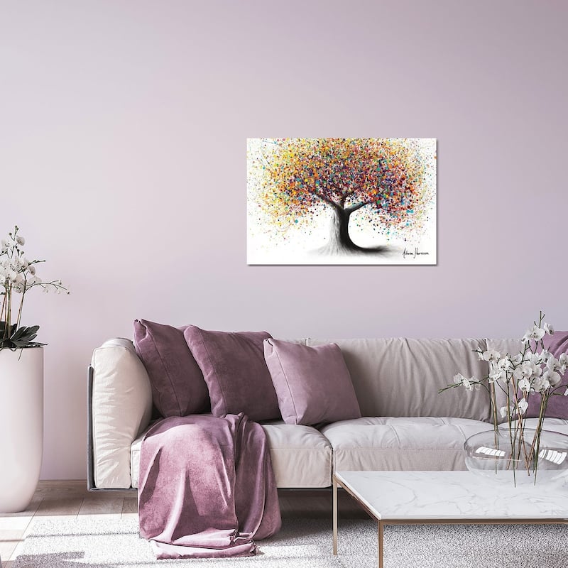 Rainbow Soul Tree Print On Acrylic Glass by Ashvin Harrison