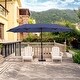 preview thumbnail 9 of 28, Johnn 15' Double-Sided Outdoor Offset Patio Twin Umbrella