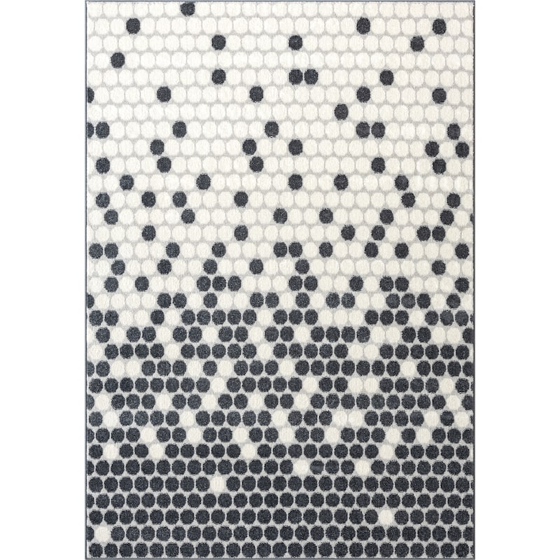 Abani Rugs Nuevo NUE270A Modern Octagonal Area Rug
