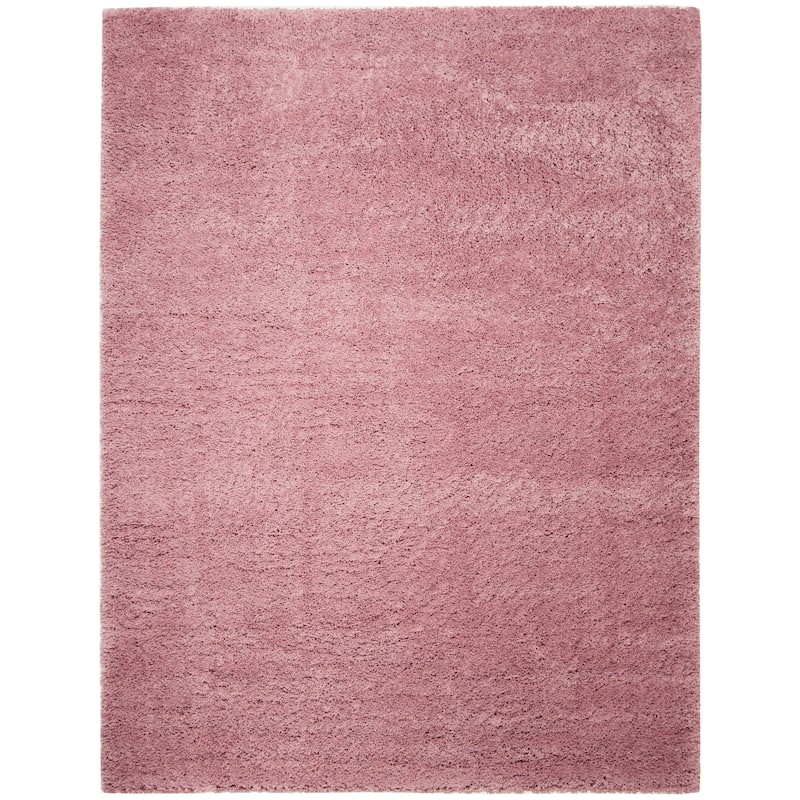 SAFAVIEH Fontana Shag Kimberlie Solid 2-inch Thick Rug