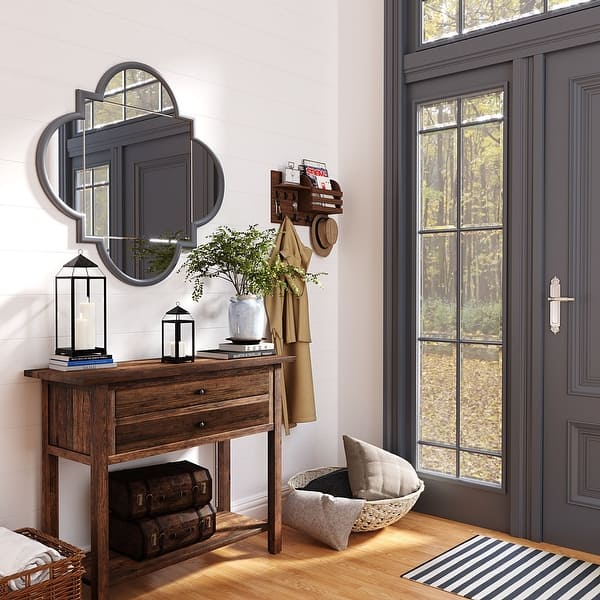 Contemporary Entryway Key Rack Abbotsbury Key Hook Carbon Garden