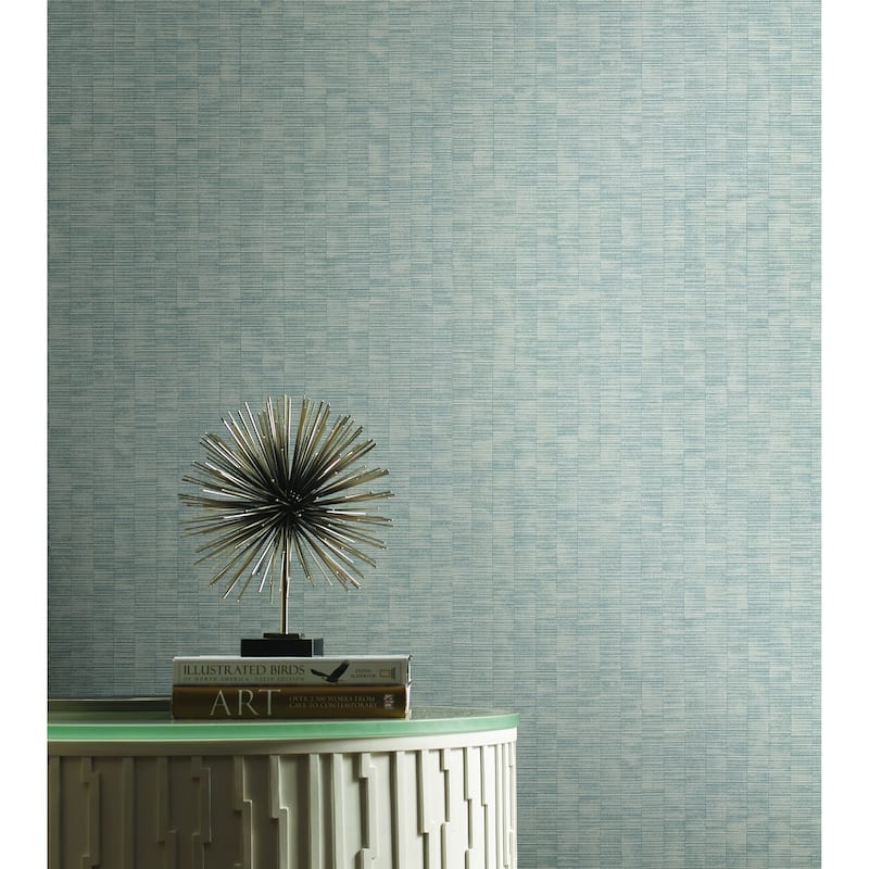 Roosevelt Capri 20.5 In W X 33 Ft L Wallpaper - Smoke