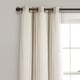 preview thumbnail 5 of 10, Lush Decor Grommet Sheer Panel Pair with Insulated Blackout Lining
