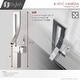 preview thumbnail 4 of 22, STYLISH Single Handle Bathroom Faucet for Single Hole Brass Vessel Mixer Tap - Faucet Height: 17 1/2" | Spout Height: 8"