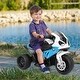 preview thumbnail 3 of 16, 6V Kids 3 Wheels Riding BMW Licensed Electric Motorcycle - 26" x 14.5" x 17.5" (L x W x H) Blue