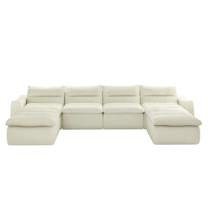 No Assembly Modular Beanbag Sofa, Lazy Comfort Style, for Living Room