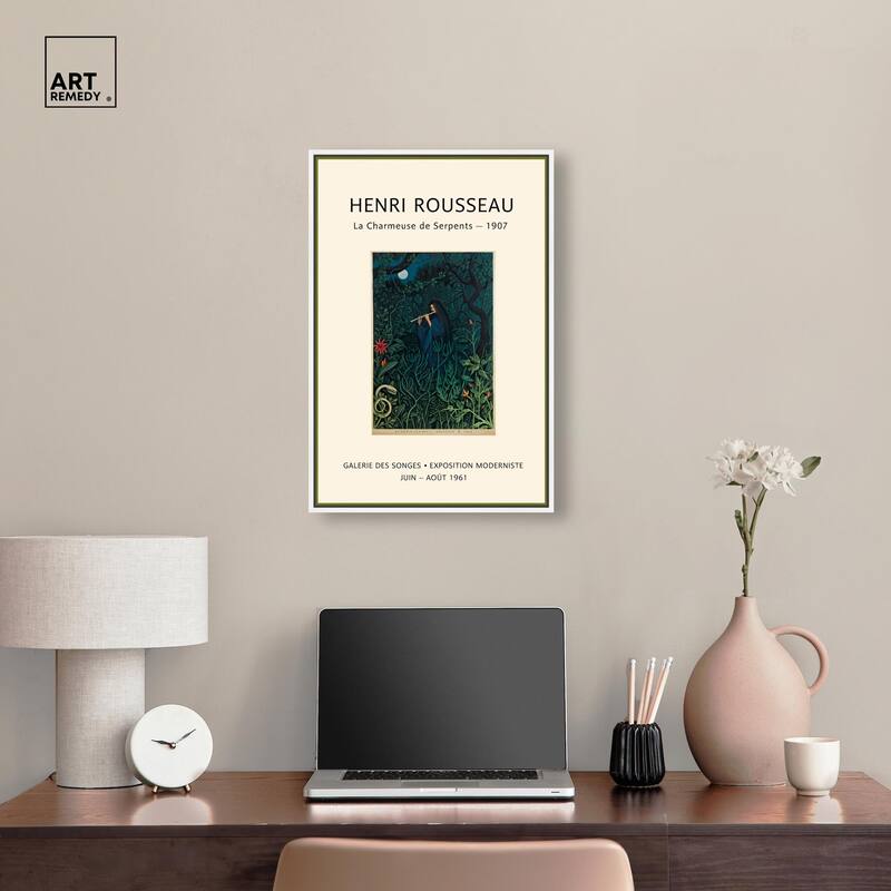 Rousseau's Jungle Dream Canvas by Art Remedy